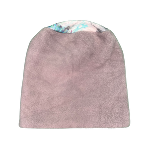 Grey Painting Fleece Hat