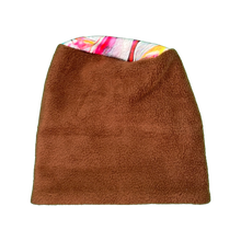 Load image into Gallery viewer, Abstract on Brown Fleece Hat