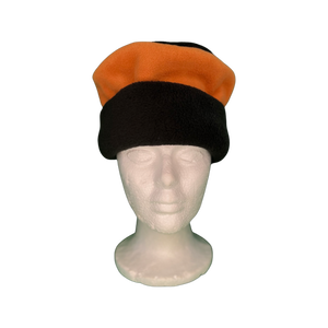 Orange/Black Fleece Hat