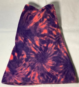 Purple/Red Explosion Fleece Hat
