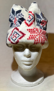 Winter Print Fleece Hat
