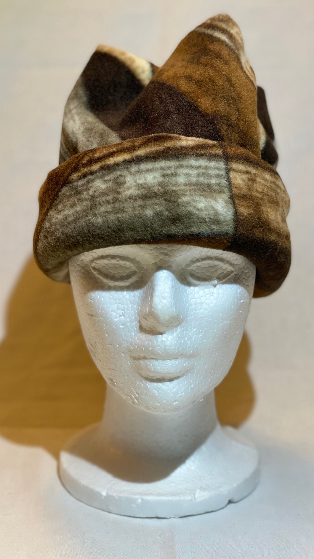 Wood Panel Fleece Hat