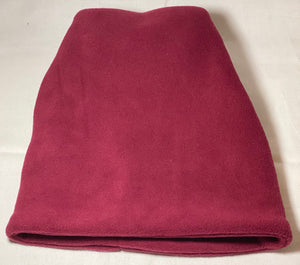 Maroon Fleece Hat
