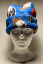 Load image into Gallery viewer, Blue Skulls Fleece Hat