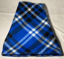 Load image into Gallery viewer, Blue Plaid Fleece Hat